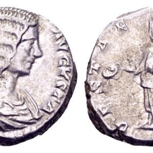 Julia Domna, vrouw van Septimius Severus 193-211, AR Denarius. Rome