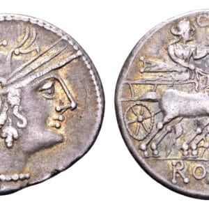 Publius Calpurnius. AR Denarius. Rome 133 v.Chr