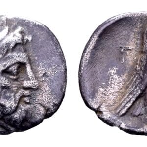 Elis, Olympia. AR Hemidrachme. Late 4e-midden 3e eeuw v.Chr.