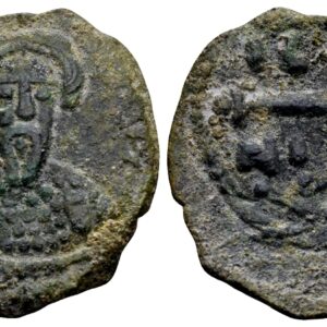 Kruisvaarders. Prinsdom Antiochië. Tancred, regent 1101-03 en 1104-12, AE Follis, tweede type