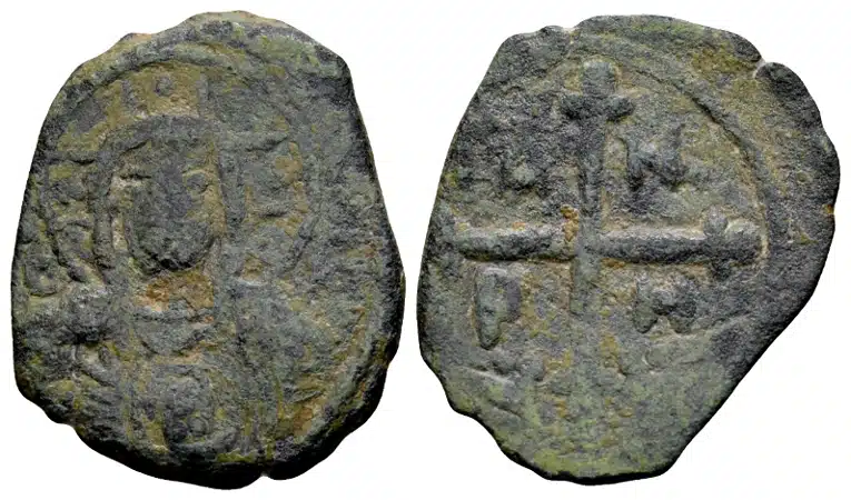 Kruisvaarders. Prinsdom Antiochië. Tancred, regent 1101-03 en 1104-12, AE Follis, vierde type