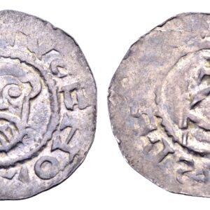 Lage Landen. Friesland. Godfried met de Baard (Gestorven 1069), Hertog van Neder-Lotharingen. AR Denarius/Penning