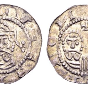 Lage Landen. Friesland. Egbert II, graaf 1068-1090. AR Denier. Stavoren