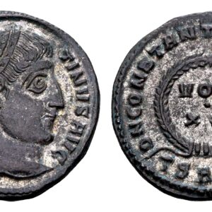 Constantijn de Grote 307-337. AE Follis. Thessalonica 324