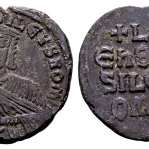 Leo VI 886-912. AE Follis. Constantinopolis