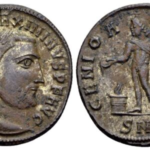 Maximinus II 309-313. AE Follis. Nicomedia 312
