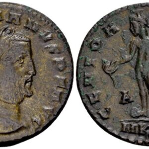 Galerius 305-311, AE Follis. Cyzicus 308-310