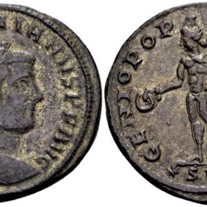 Maximianus 286-310. AE Follis. Siscia 300