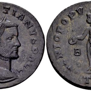 Diocletianus 284-305. AE Follis. Trier 296-297