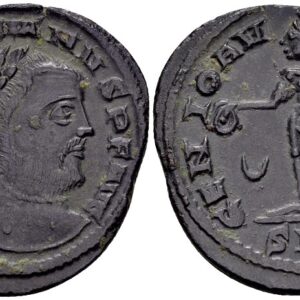 Galerius 305-311. AE Follis. Siscia 309-311