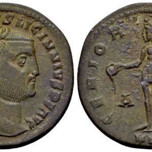 Licinius I 308-324. AE Follis. Cyzicus circa 309-310
