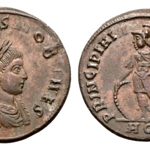 Crispus Caesar 316-326. AE Follis. Aquileia