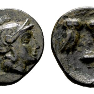Attika, Athene. AE. Circa 322-307 v.Chr.