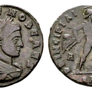Crispus Caesar 316-326. AE Follis. Arelate 317