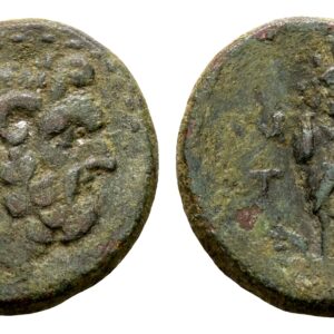 Lesbos, Mytilene. AE. 3e-2e eeuw v.Chr.