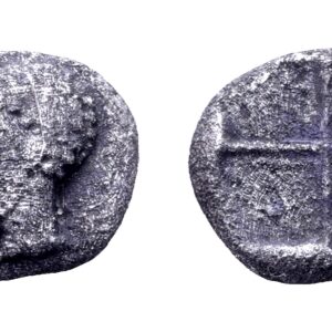 Lesbos, onzeker munthuis. Biljoen Obool. Circa 500-450 v.Chr.