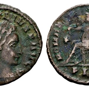 Constantijn I de Grote 307-337. AE Follis. Londen 312-313