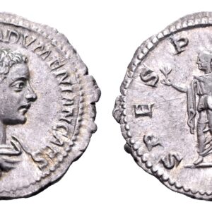 Diadumenianus Caesar 217-218. AR Denarius. Rome