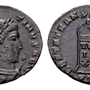 Constantijn de Grote 307-337. AE Follis. Trier 321