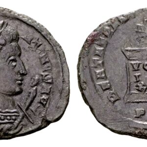 Constantijn de Grote 307-337. AE Follis. Trier 321