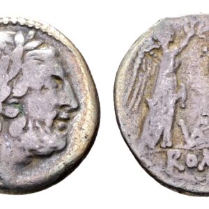 Romeinse Republiek. Anonieme VB-serie. AR Victoriatus. 211-208 v.Chr.