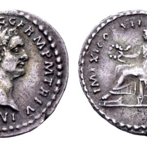 Domitianus 81-96. AR Quinarius. Rome 86