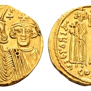 Constans II 641-668, Gouden Solidus. Constantinopolis